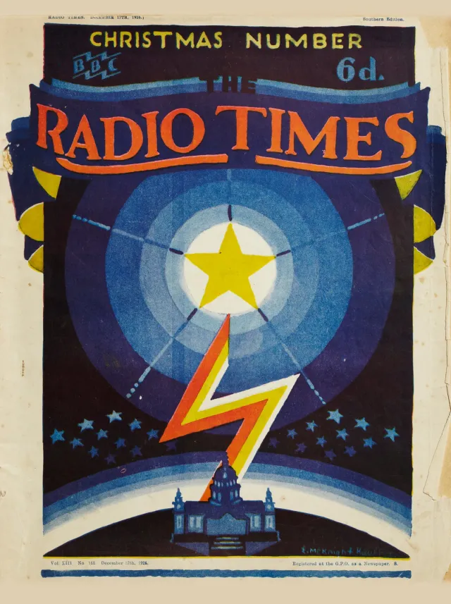 RadioTimes Christmas 1926 plakat juleutgave