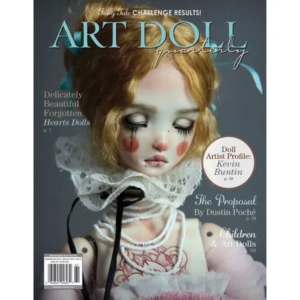 Stampington Art Doll Quarterly Spring 2016 blad digital dukker