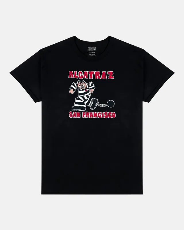 Thrasher Alcatraz Gigliotti t-skjorte svart