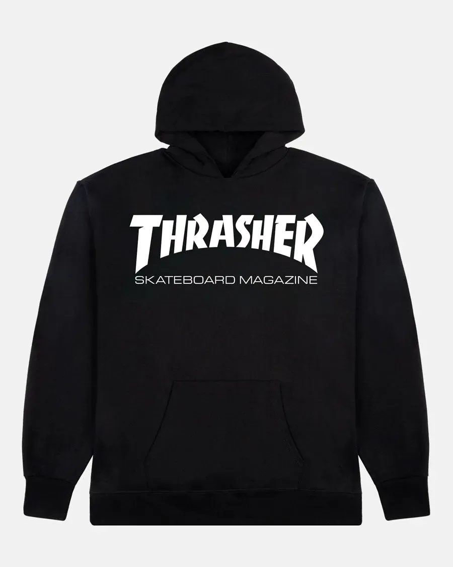 Thrasher Skate Mag youth hoodie barnehettegenser svart