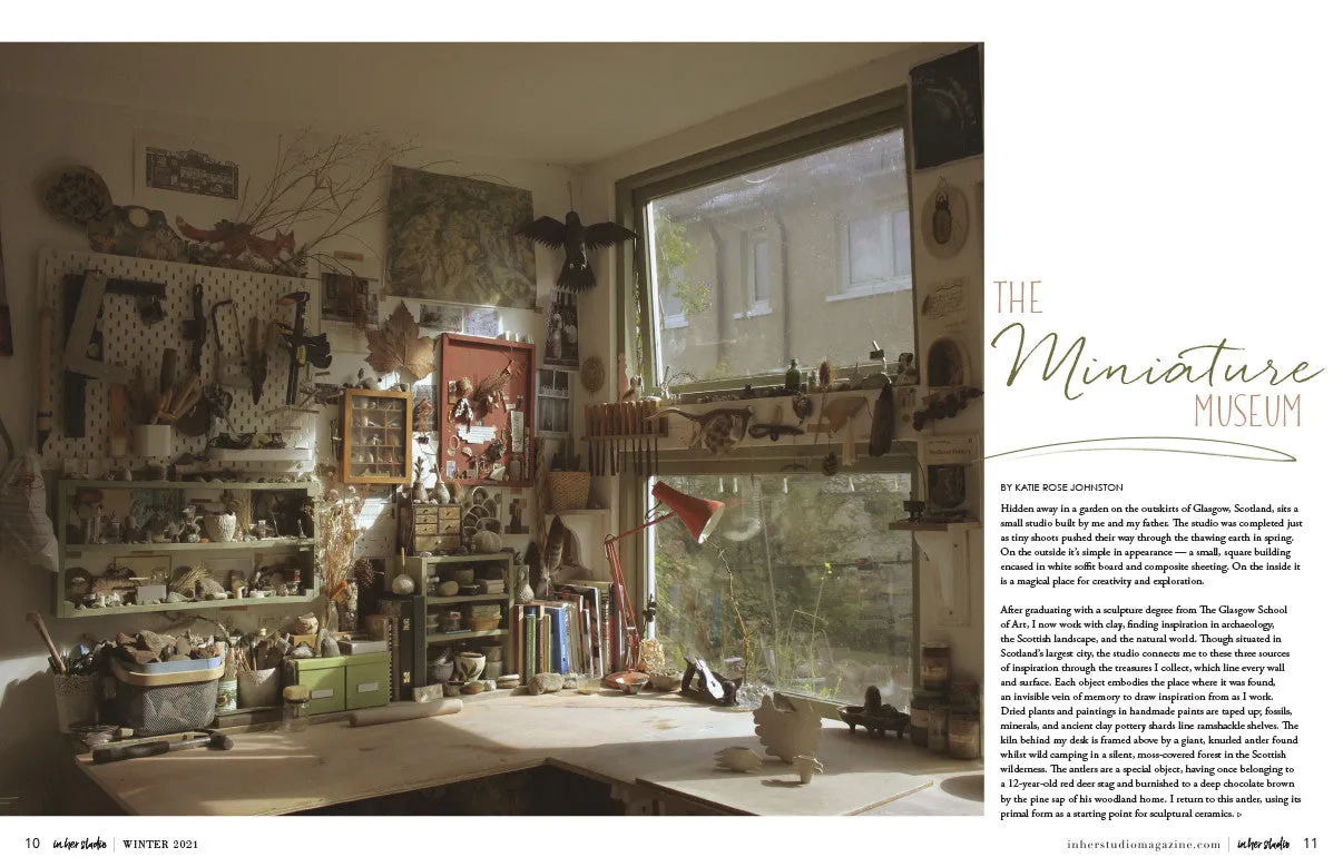 Stampington In Her Studio Winter 2022 blad digital 160 sider