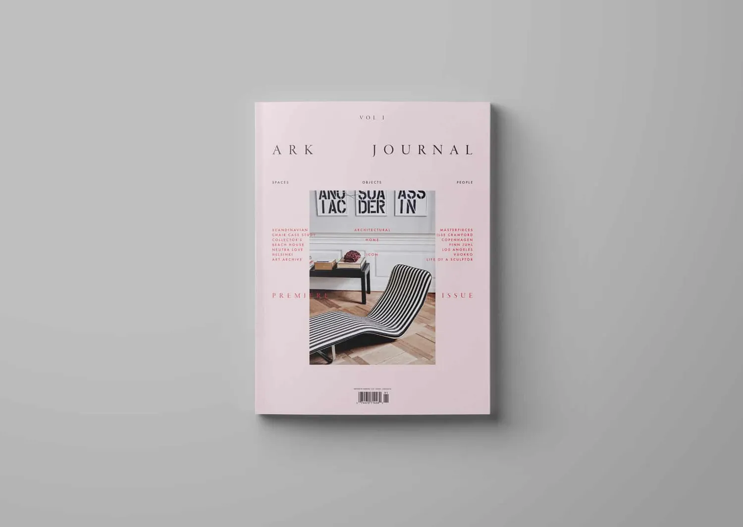 Ark Journal Volume I blad vår/sommer 2019 interiør