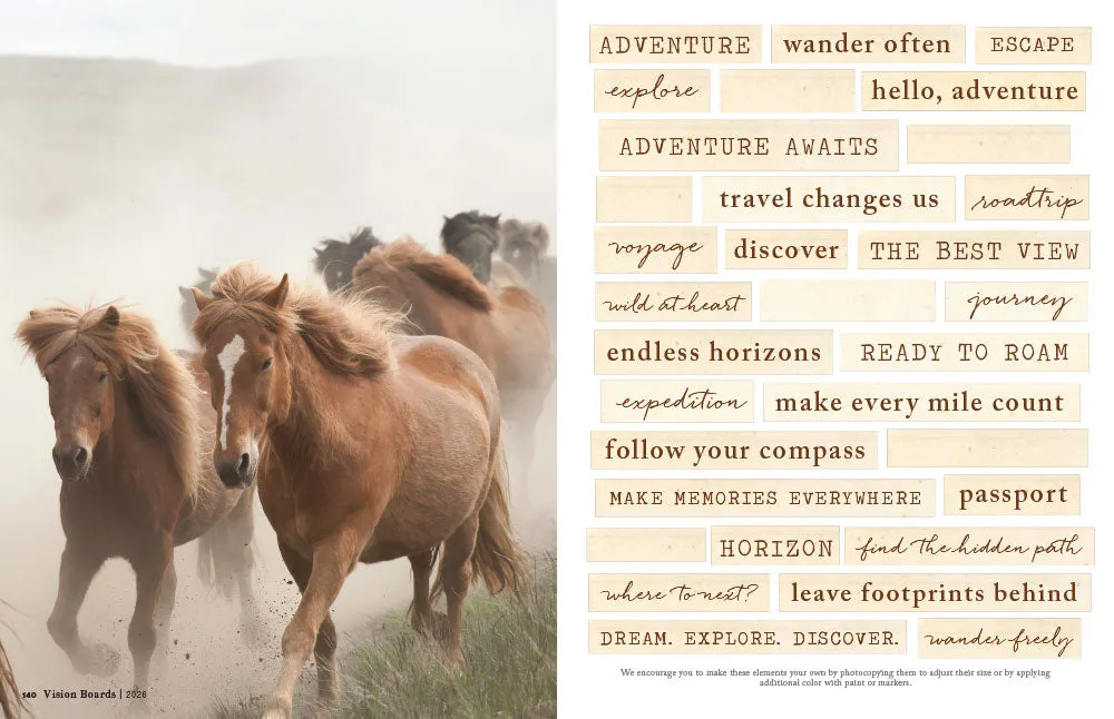 Stampington Vision Boards Issue 1 blad digital 176 sider