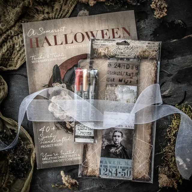 Somerset Halloween Vol. 2 collage-bundle med tilbehør