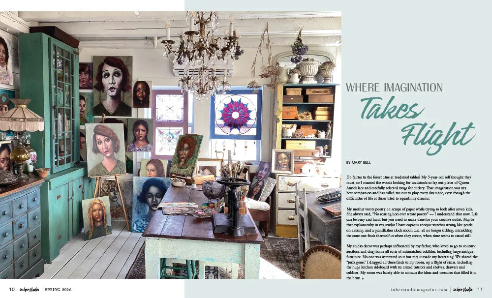 Stampington In Her Studio + MADE abonnement 6 utgaver