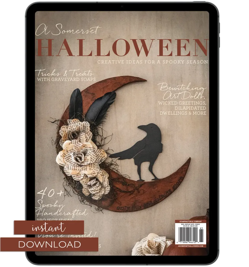 Stampington A Somerset Halloween Volume 2 e-blad PDF halloween
