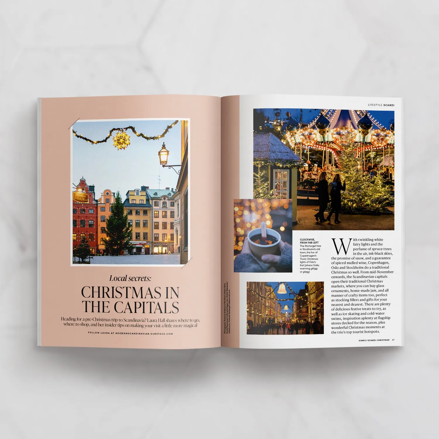 Simply Scandi Christmas Special 2025 blad julenummer