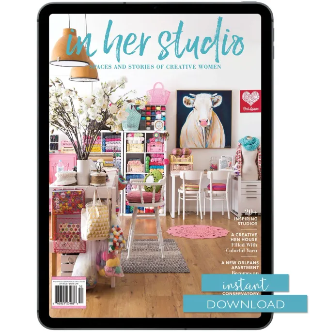 Stampington In Her Studio Summer 2020 blad digital atelier