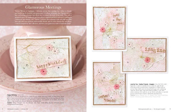 Stampington The Stampers Sampler Summer 2018 blad PDF stempling