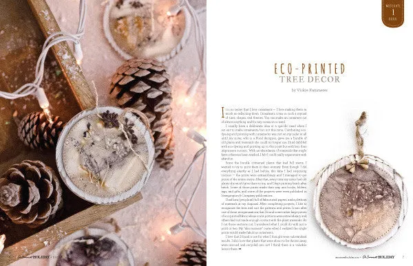 Stampington A Somerset Holiday 13 e-blad PDF-nedlasting jul