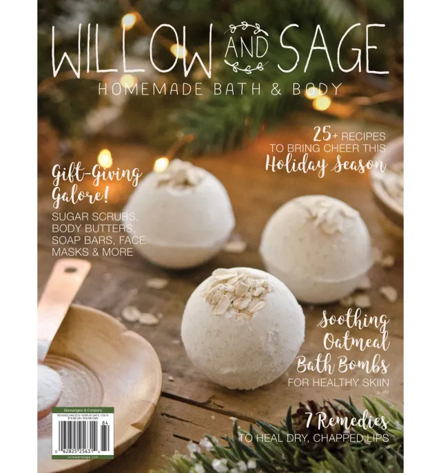 Willow and Sage Winter 2019 blad digital vinterhudpleie