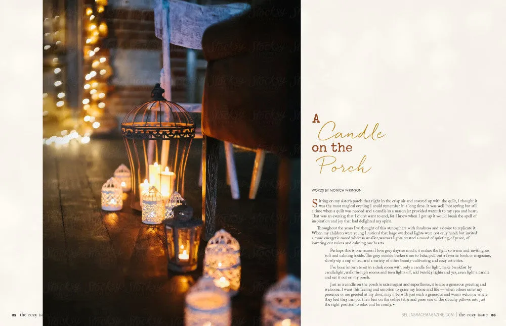 Stampington The Cozy Issue Volume 3 blad digital kosenummer