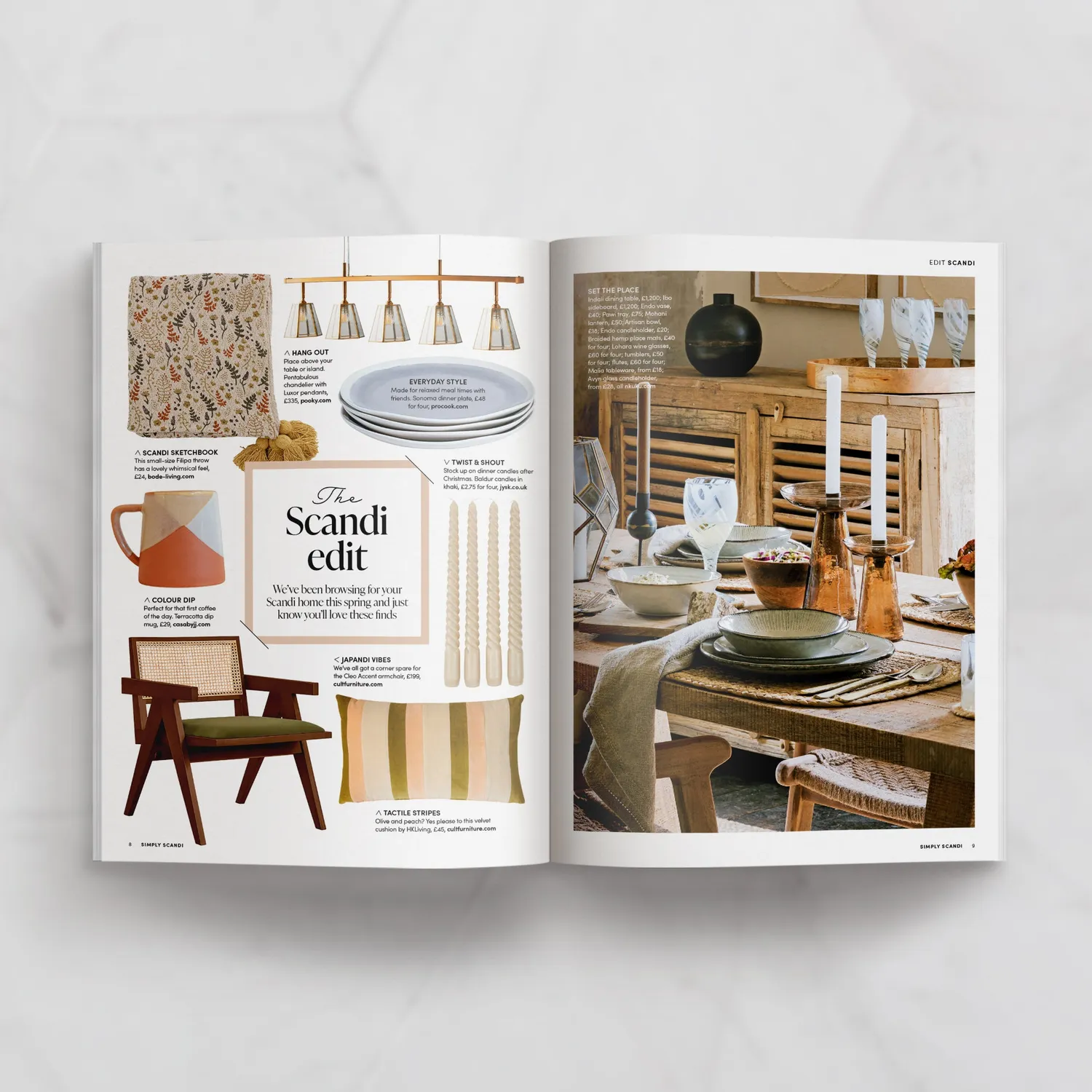 Simply Scandi Vol 13 Spring 2024 blad vårnummer