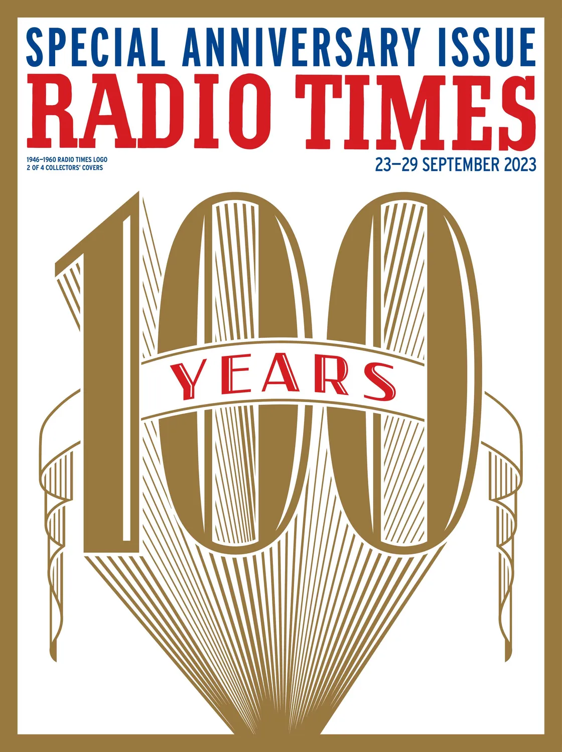 RadioTimes Centenary Cover 2023 plakat A4