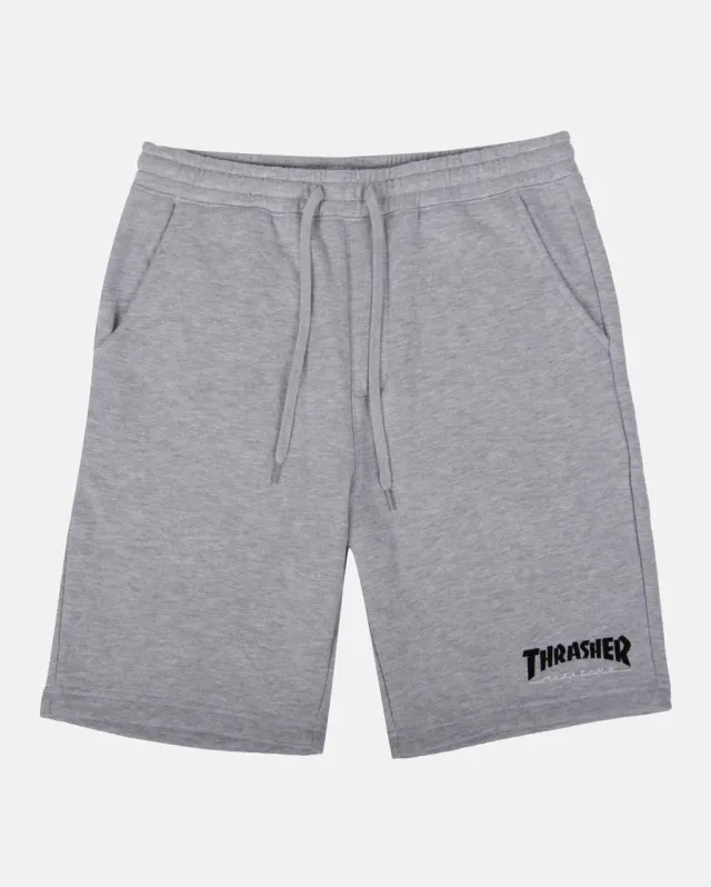 Thrasher Mag Logo P.E. shorts grå