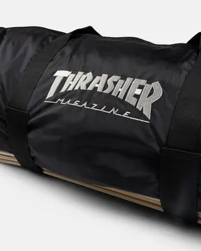 Thrasher Skatebag duffelbag svart stor kraftig