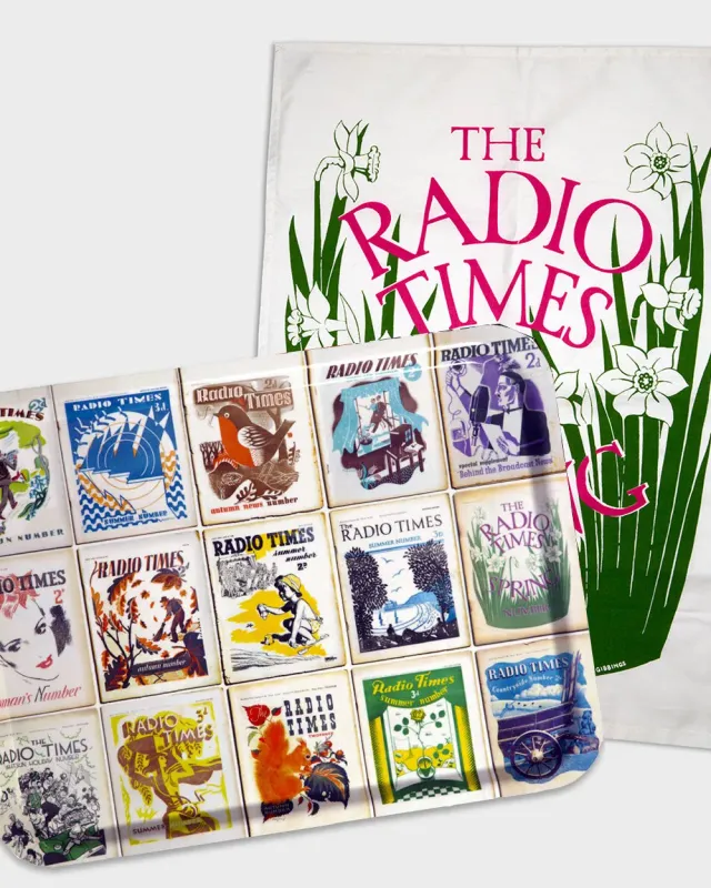 RadioTimes RT Tea Bundle tebrett – kjøkkensett