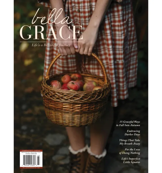 Stampington Bella Grace Issue 41 blad trykt hverdagsmagi
