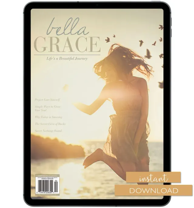 Stampington Bella Grace Issue 4 blad PDF-nedlasting sommer