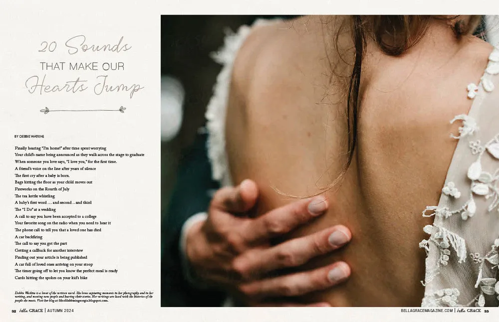 Stampington Bella Grace Issue 41 blad trykt hverdagsmagi