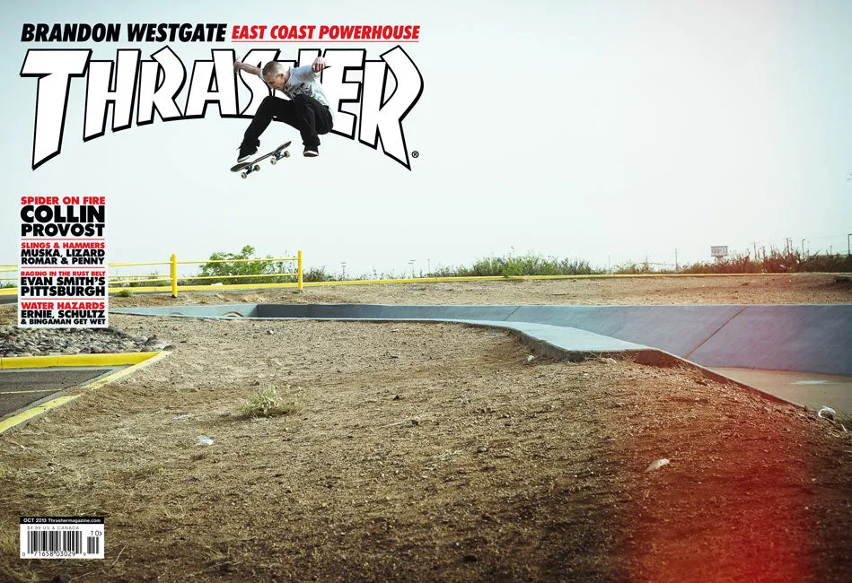 Thrasher oktober 2013 blad enkeltutgave back issue