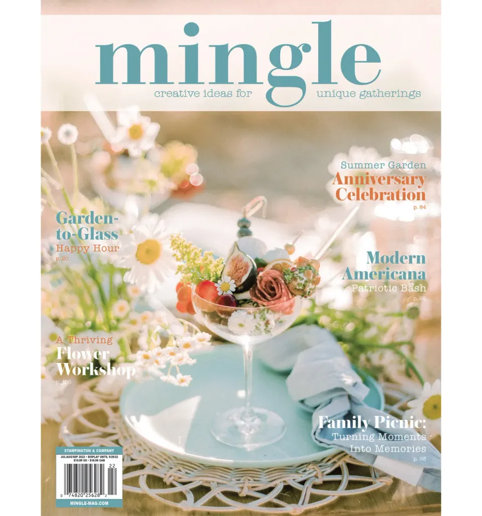 Stampington Mingle Summer 2022 blad enkeltutgave fest