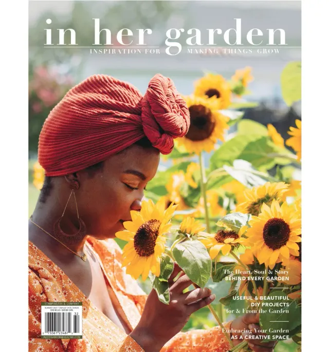 Stampington In Her Garden Summer 2023 blad 160 sider hage