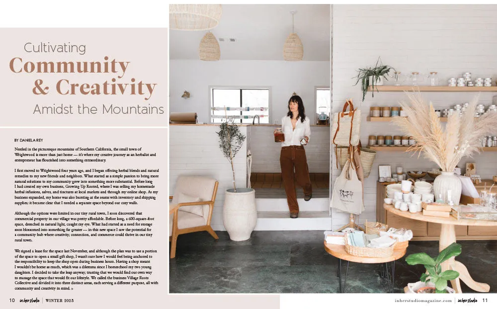 Stampington In Her Studio Winter 2025 bladet nedlasting 160 sider