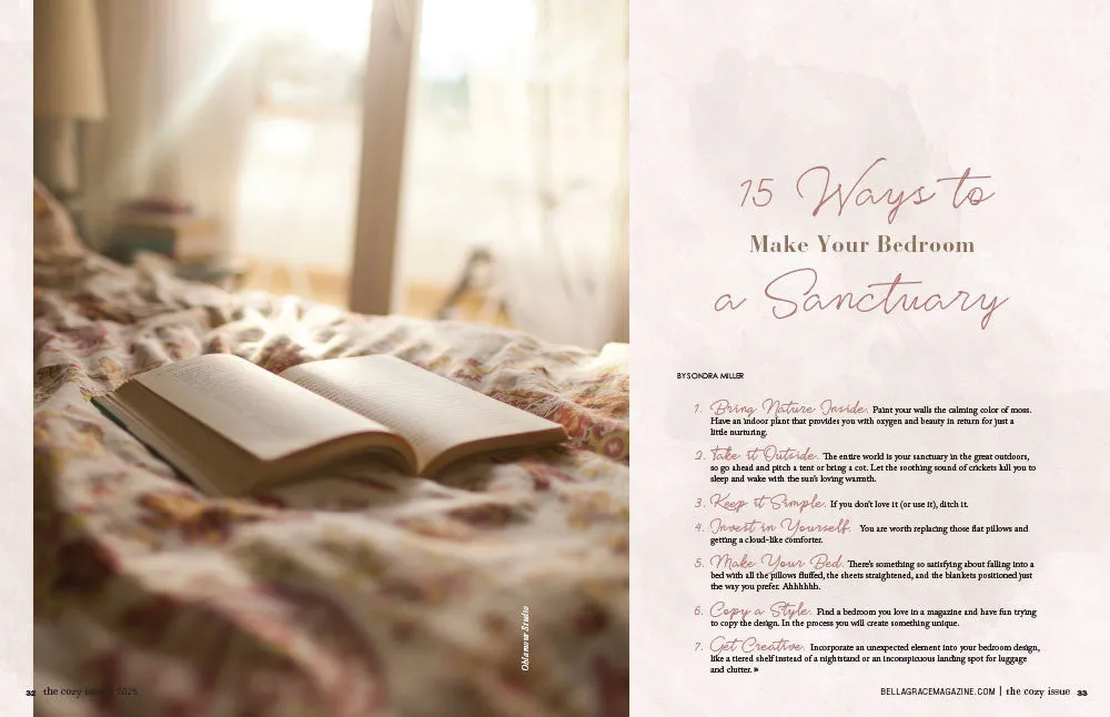 Stampington The Cozy Issue Volume 8 blad enkeltutgave hygge
