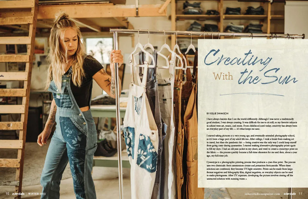 Stampington In Her Studio Winter 2023 blad PDF 160 sider