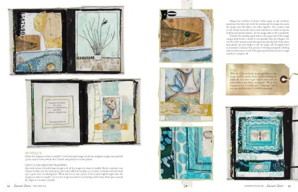 Stampington Somerset Studio mai juni 2018 blad PDF mixed media