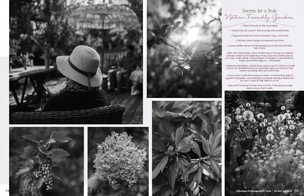 Stampington In Her Garden Autumn 2025 blad PDF hage