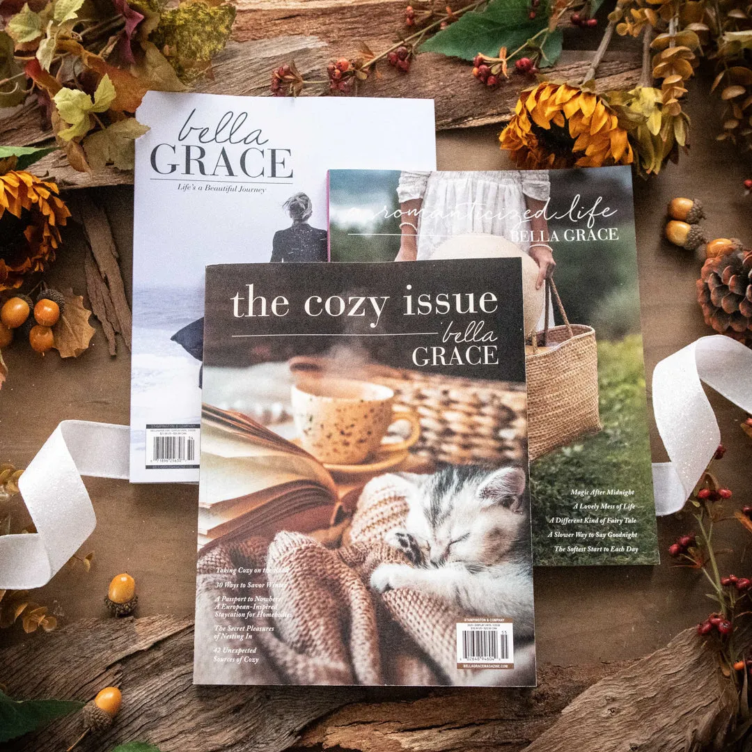 Stampington Ultimate Bella Grace Gift Bundle blad 3 utgaver kos