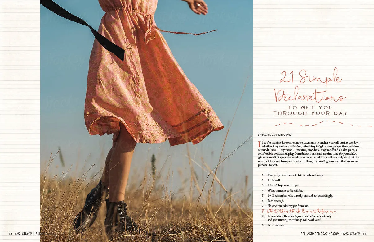 Stampington Bella Grace 28 blad 160 sider