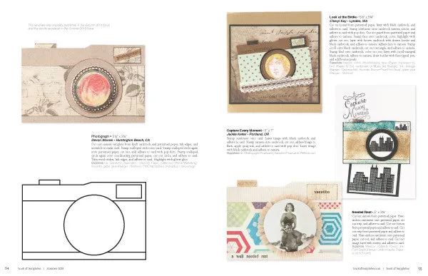 Stampington Book of Templates Premier Issue blad pdf-nedlasting