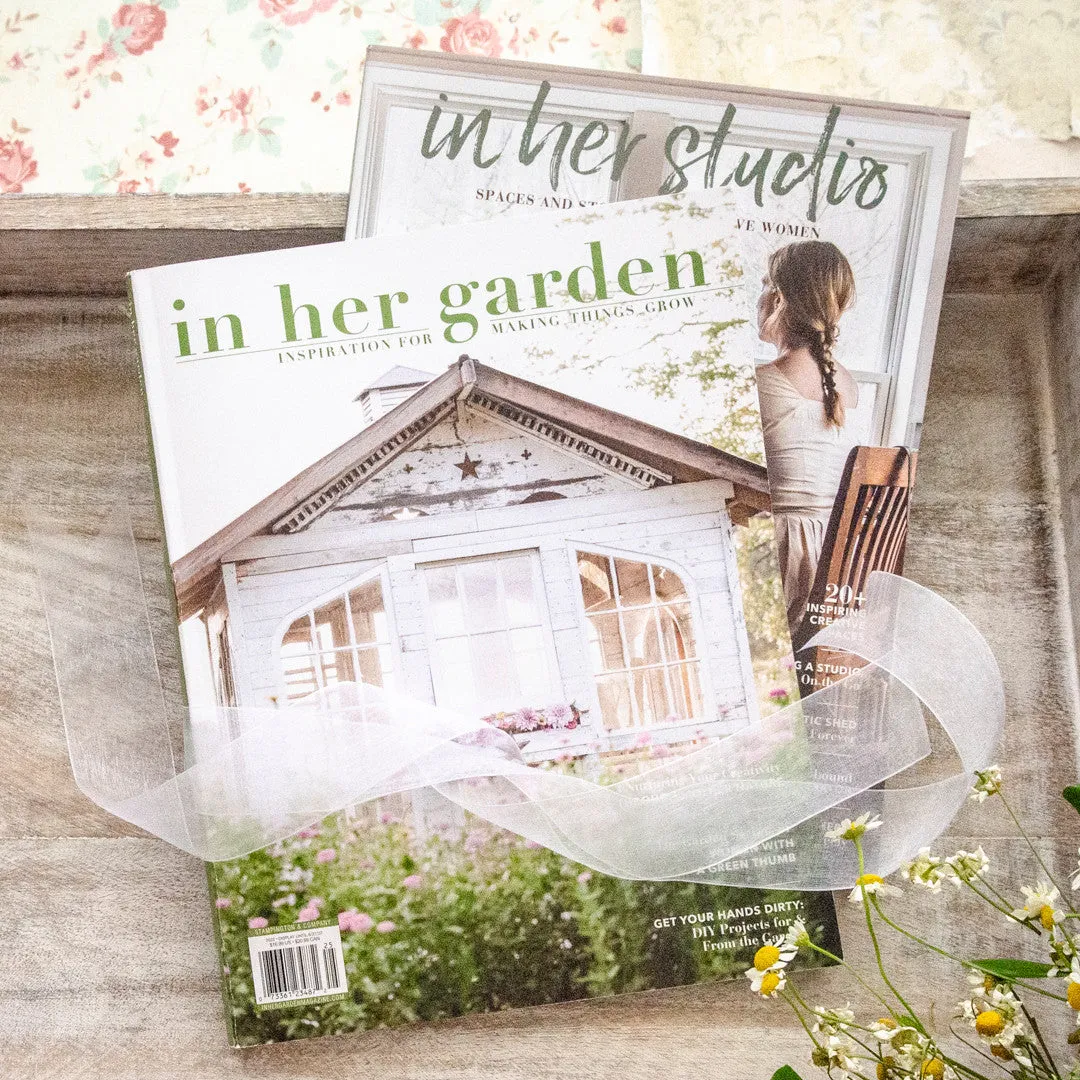Stampington In Her Studio + Garden bundle 2 blad