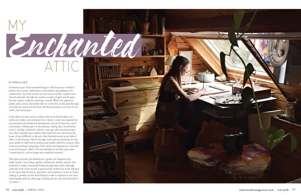 Stampington In Her Studio Summer 2020 blad digital atelier
