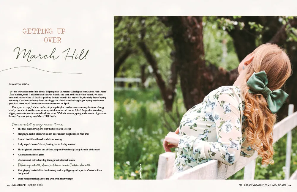 Stampington Bella Grace Issue 47 blad hverdagsmagi