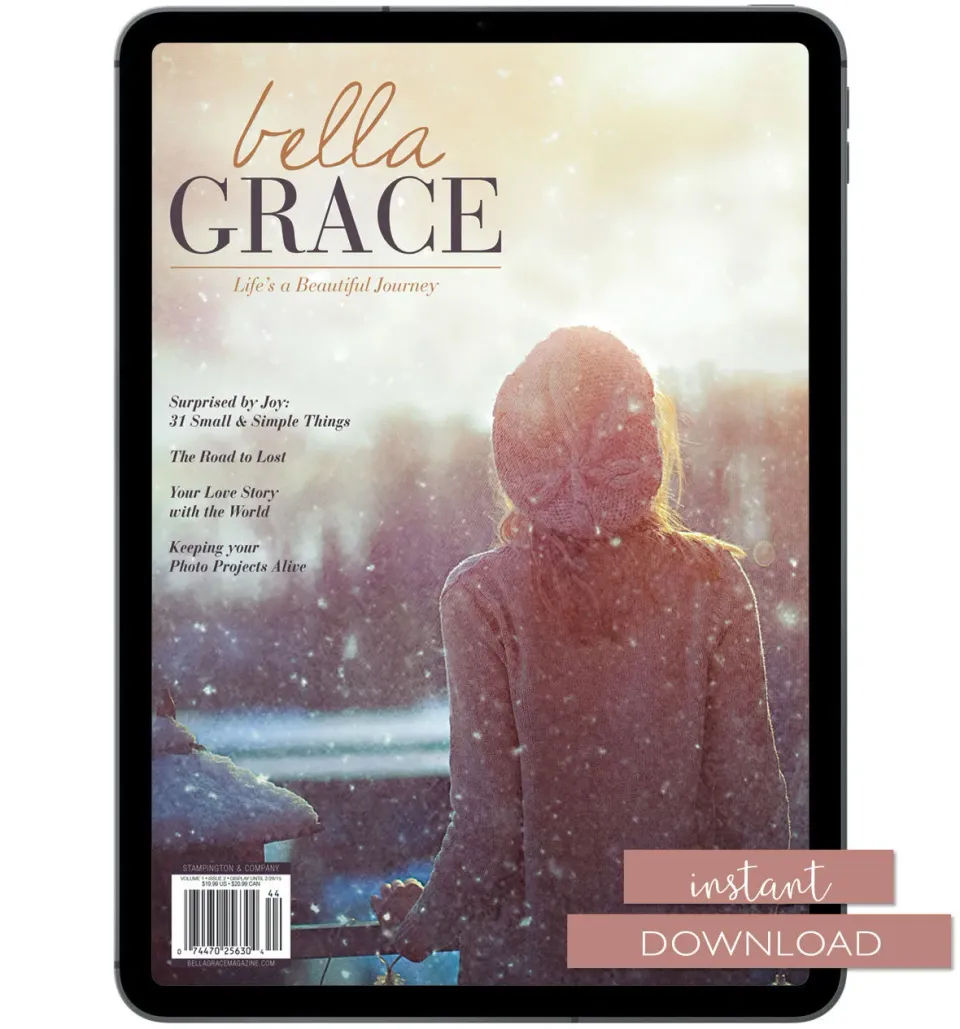 Stampington Bella Grace Issue 2 blad PDF-nedlasting foto