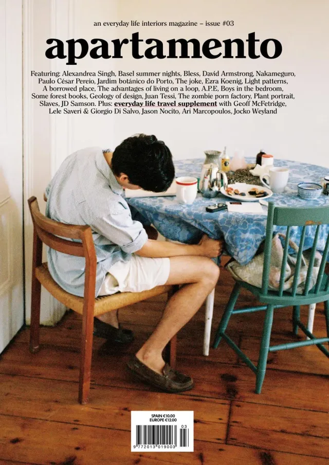 Apartamento Magazine Issue 3 magasin vår sommer 2009