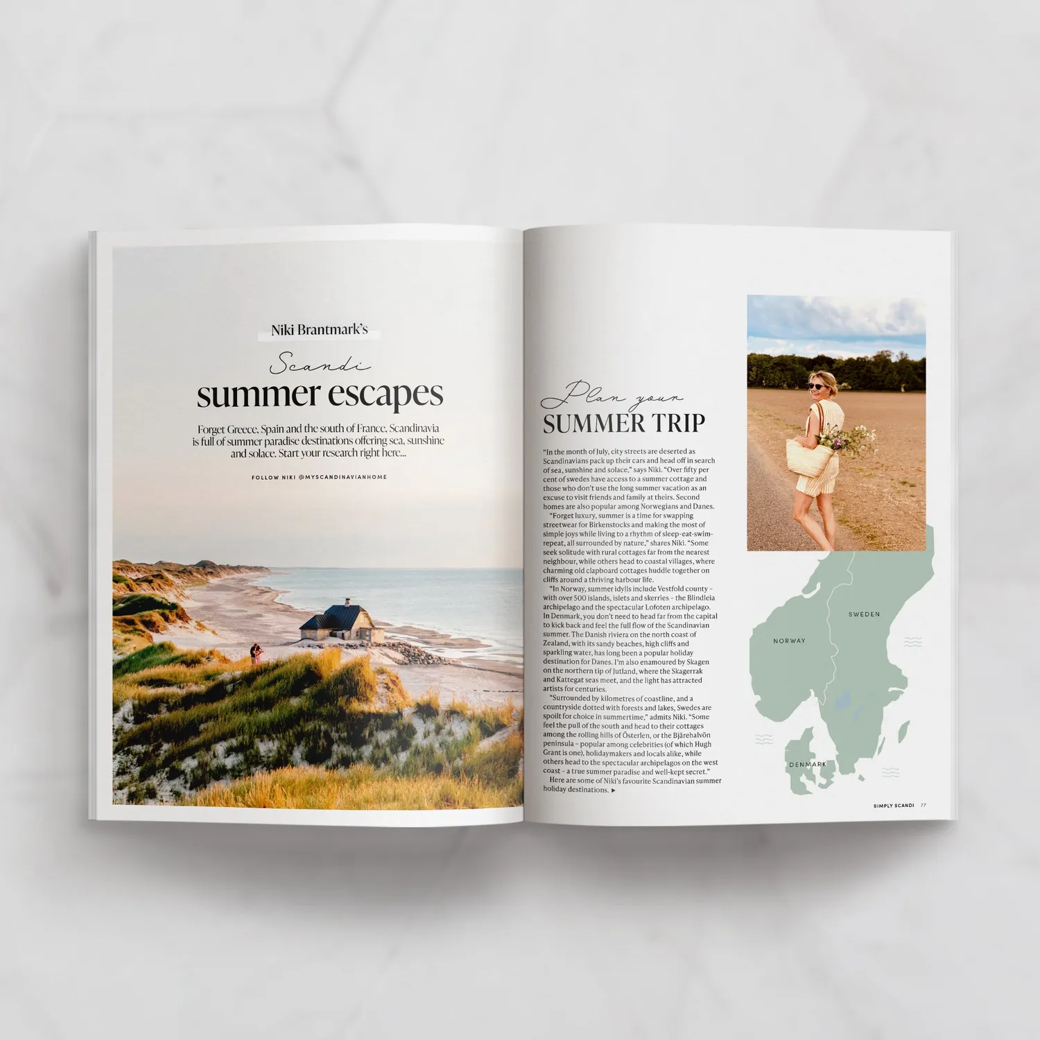 Simply Scandi Vol 10 Summer 2023 blad sommerutgave