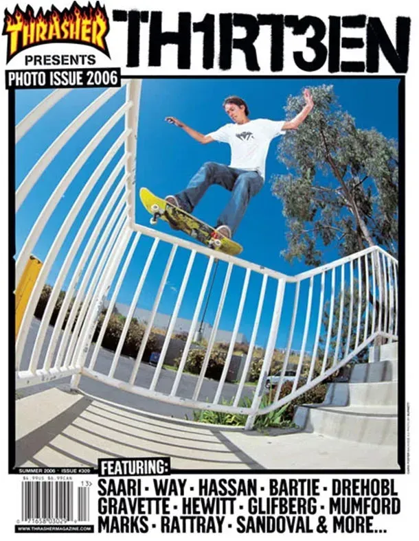 Thrasher Photo Issue THIRT3EN blad sommer 2006 - 196 sider