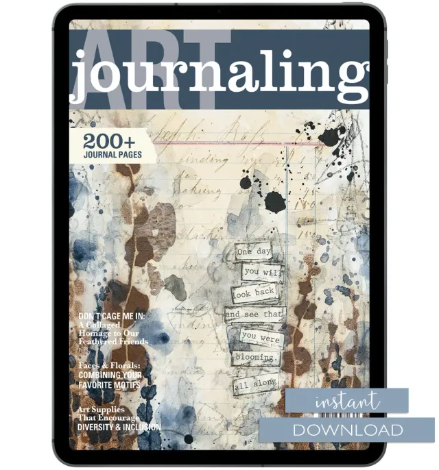 Stampington Art Journaling Spring 2023 blad digital 144 sider