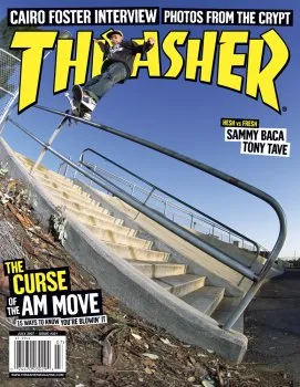 Thrasher juli 2007 blad enkeltutgave Cairo Foster