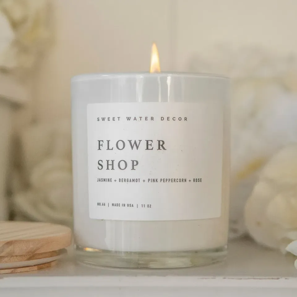 Sweet Water Decor Flower Shop soyalys 11 oz jasmin