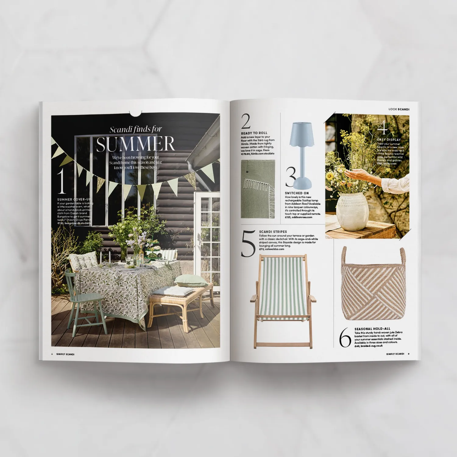Simply Scandi Vol 22 Summer 2026 blad sommernummer