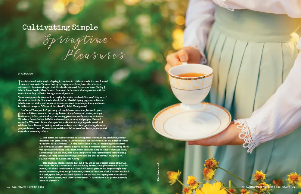 Stampington Bella Grace Issue 47 blad hverdagsmagi