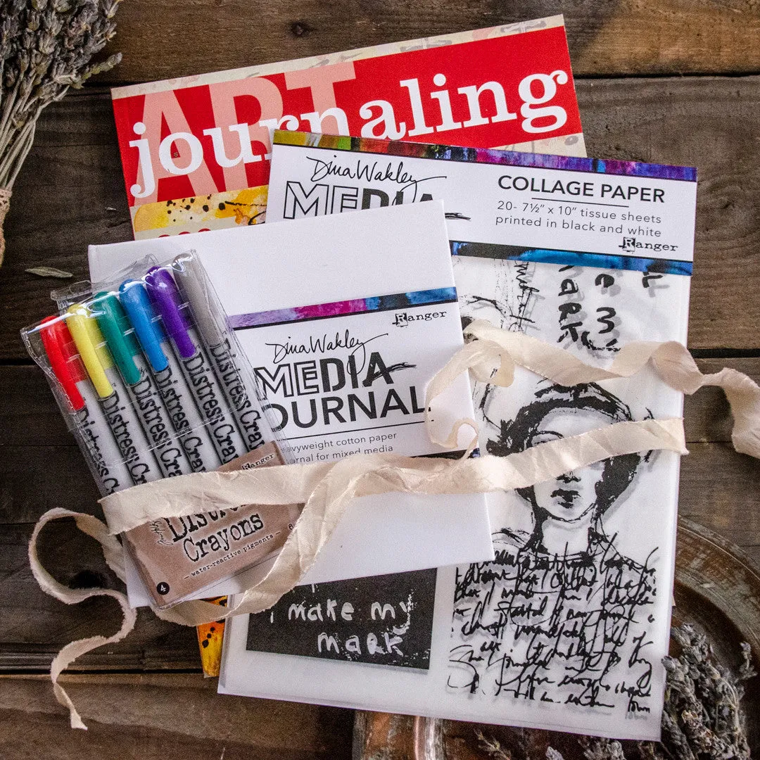 Stampington Art Journaling Starter Set EXP 2 sett 6x6
