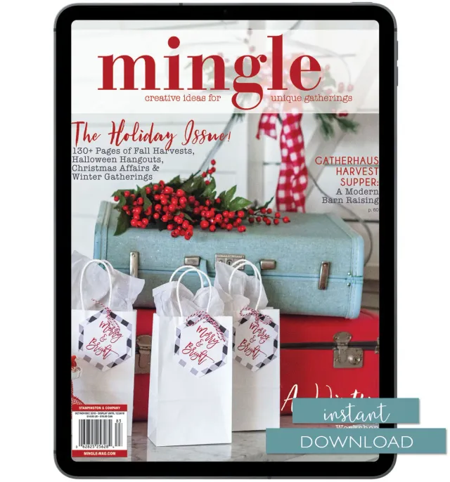 Stampington Mingle Autumn 2018 blad digital selskap