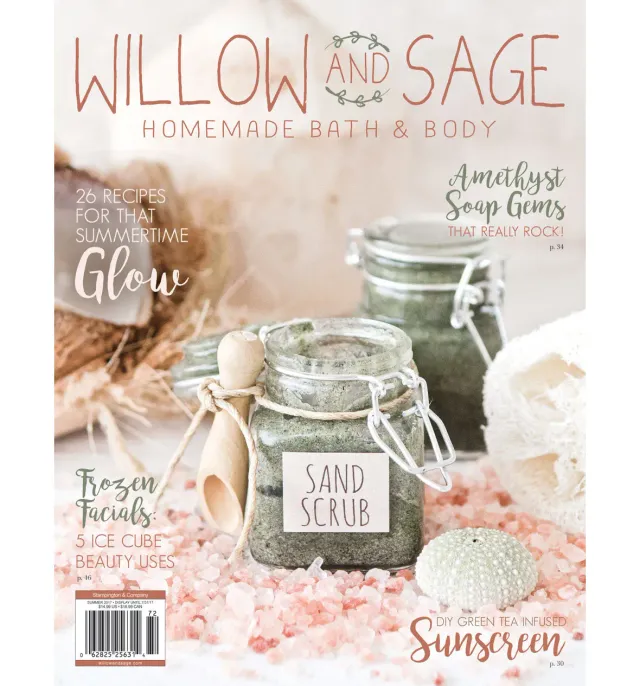 Stampington Willow and Sage Summer 2017 blad digital sommerpleie